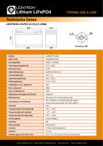 LIONTRON LiFePO4 Smart BMS 25,6V 100Ah - 2