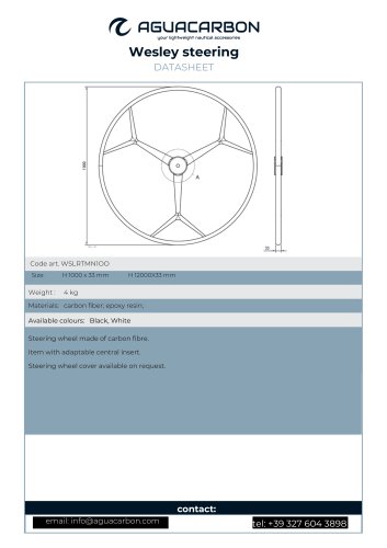 Wesley Steering Wheel