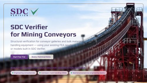 SDC Verifier  for Mining Conveyors