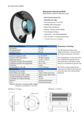 ILLUMINATION - Datenblatt