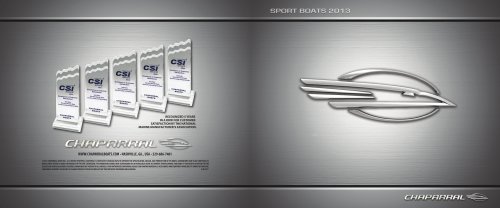 2013 Chaparral Sport Boat