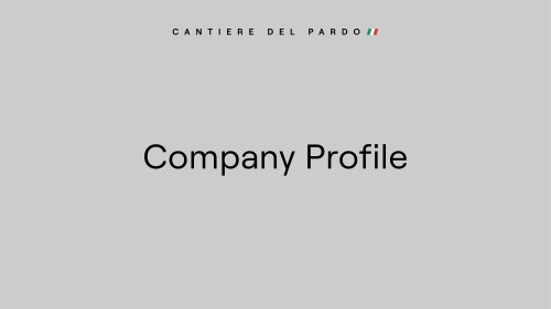 Company Profile 2021