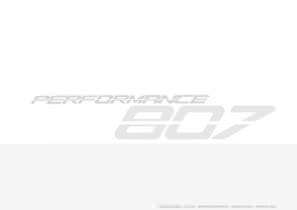 PERFORMANCE 807 - 1