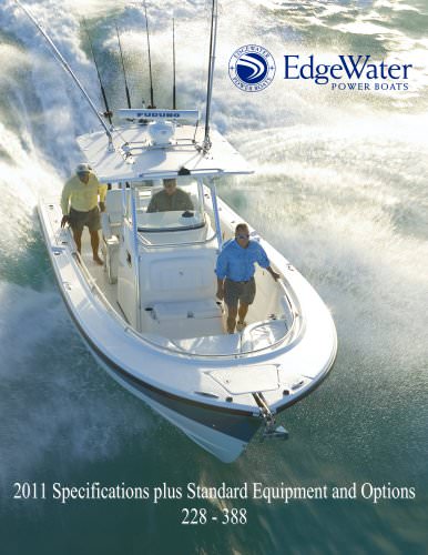 EdgeWater Specs 228 to 388 Models