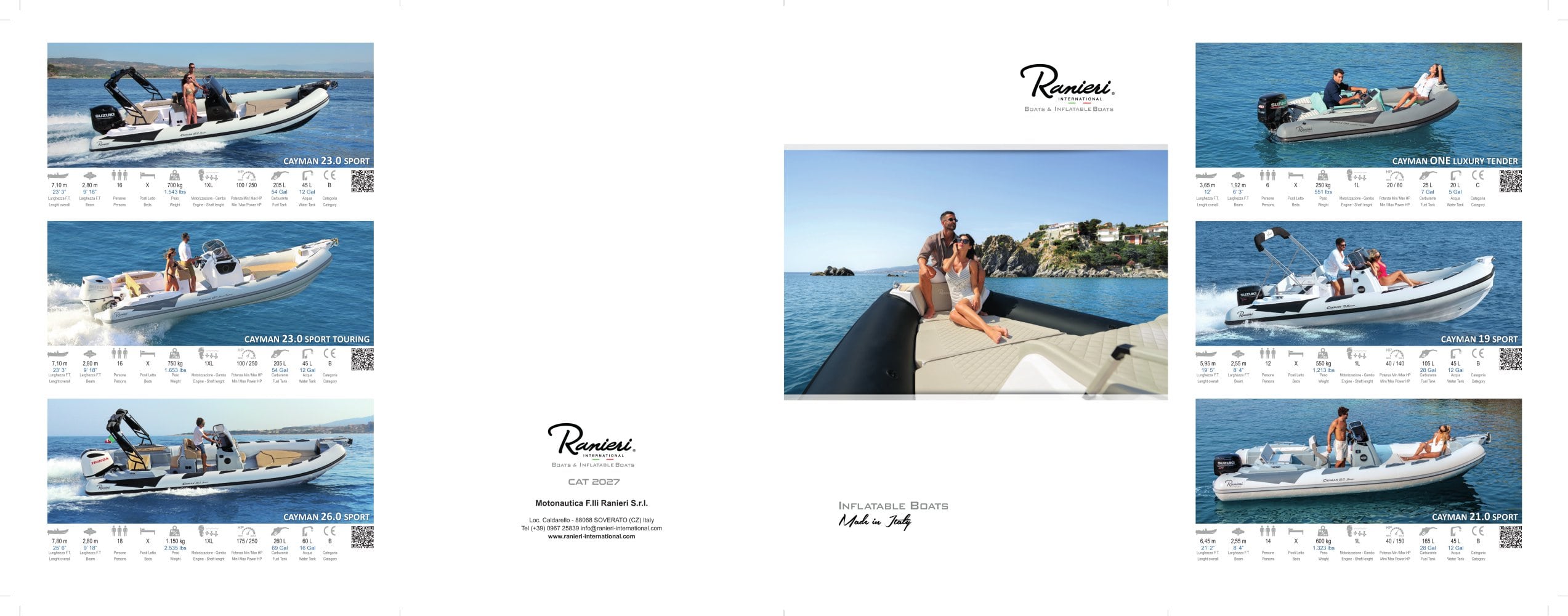 INFLATABLE BOATS - Ranieri International