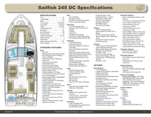 Sailfish 245 DC