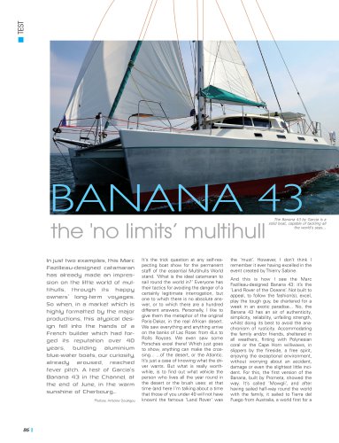 Multihull world banana