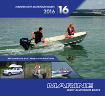 Marine Light Aluminium Boats Catalogue 2016 - 1