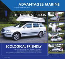 Marine Light Aluminium Boats Catalogue 2016 - 2