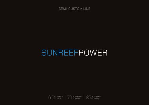 Sunreef Power Range 2011