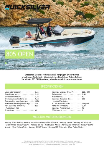 805 OPEN