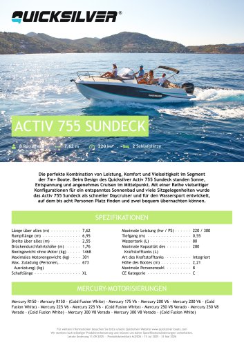 ACTIV 755 SUNDECK