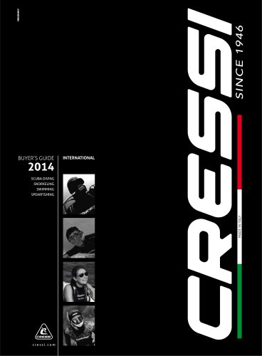 Cressi Catalog 2014