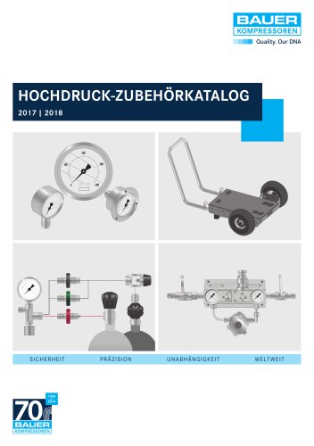 Hochdruck Zubehörkatalog 2017/2018