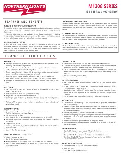 M1308 Specification Sheet