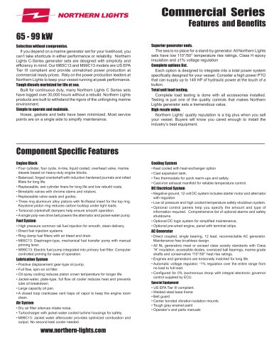 M65C13-M99C13 Specification Sheet