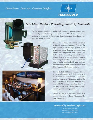 Technicold Blue-V UV Lamps Brochure