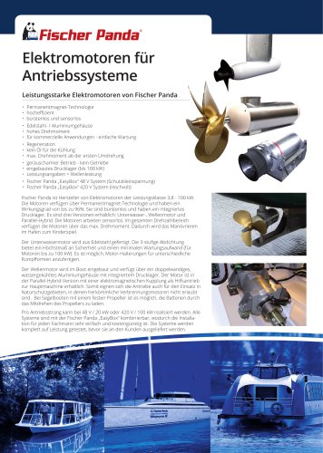 Elektromotoren für Antriebssysteme