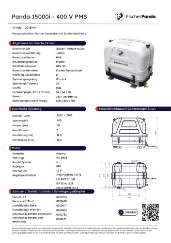 Panda 15000i 400 V
