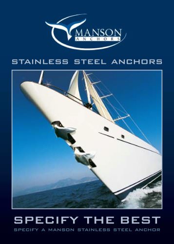 Manson Stainless Steel Anchor Brochure