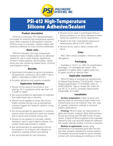 PSI-613TDS(7002-EM07)