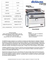 Bristol Diesel Cookstove with Oven