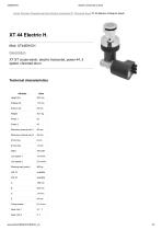 XT 44 Electric H.