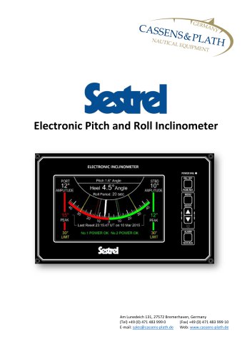 SESTREL EPR Inclinometer