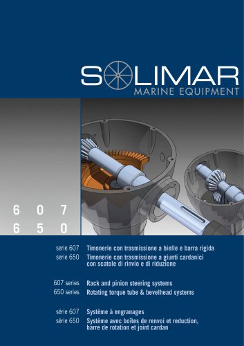 SOLIMAR Rack and pinion steering system - Rotating torque tube & bevelhead systems