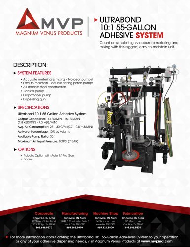 ULTRABOND 10:1 55-GALLON ADHESIVE SYSTEM