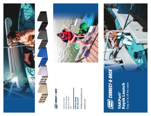 YAKport Kayak Launch Brochure