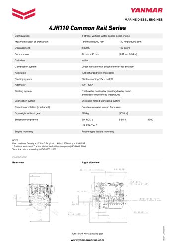 4JH110 Common Rail Series