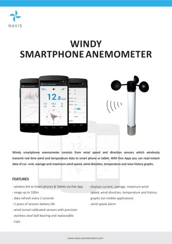 WINDY SMARTPHONE ANEMOMETER