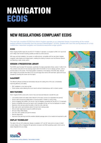 NAVIGATION ECDIS