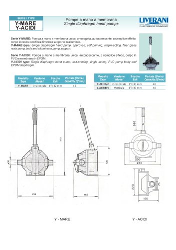 Y - hand pumps