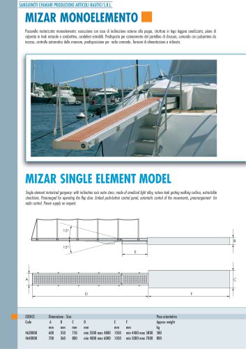 MIZAR single element