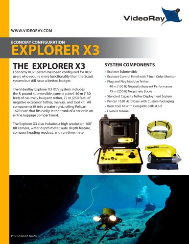 Explorer X3 ROV