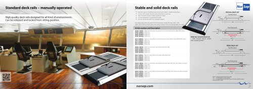 NorSap Standard Deck Rail