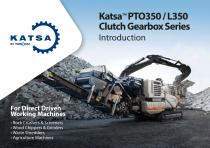 Katsa PTO350 / L350 Clutch Gearbox Series Brochure