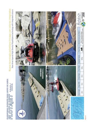 PLATAFORMA JET SKI NEW FLOTAJET