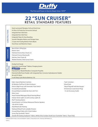 22 “SUN CRUISER”