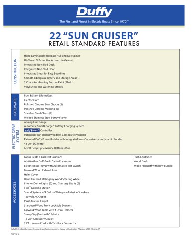 22 SUN CRUISER