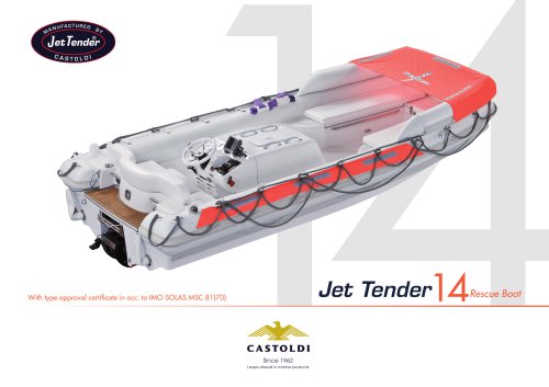 Jet Tender 14 RB - SOLAS