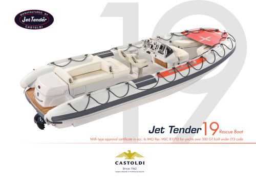 Jet Tender 19 RB - SOLAS