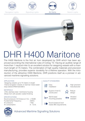 DHR H400 Series