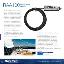 RAA100 rudder angle adapter