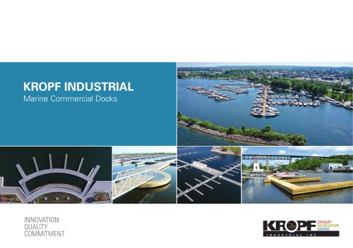 KROPF INDUSTRIAL Marine Commercial Docks