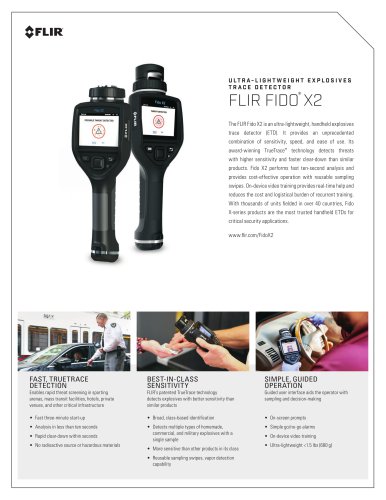 FLIR FIDO X2 ®