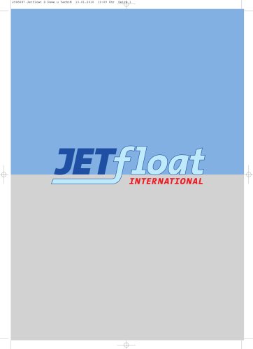 JETFLOAT TECHNISCHE BROSCHÜRE