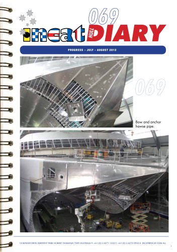 Incat 069 Diary